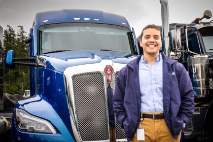 Engineering graduate Emmanuel Valencia