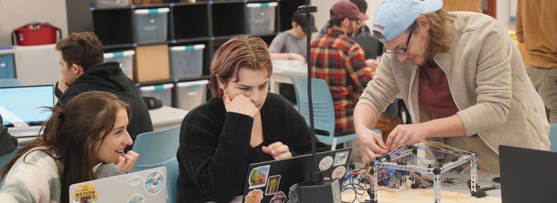 Engineering Students in Class