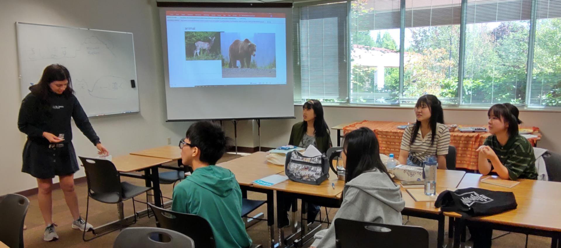 International Students Classroom