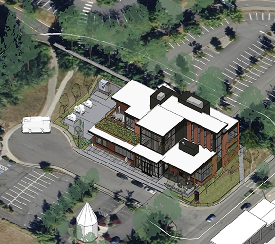 Community Transitions, Groundbreaking, Building