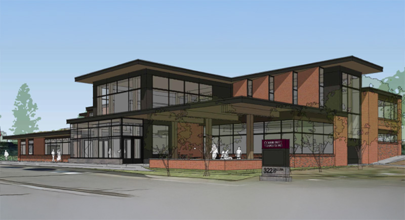 Community Transitions Building (CT) Rendering